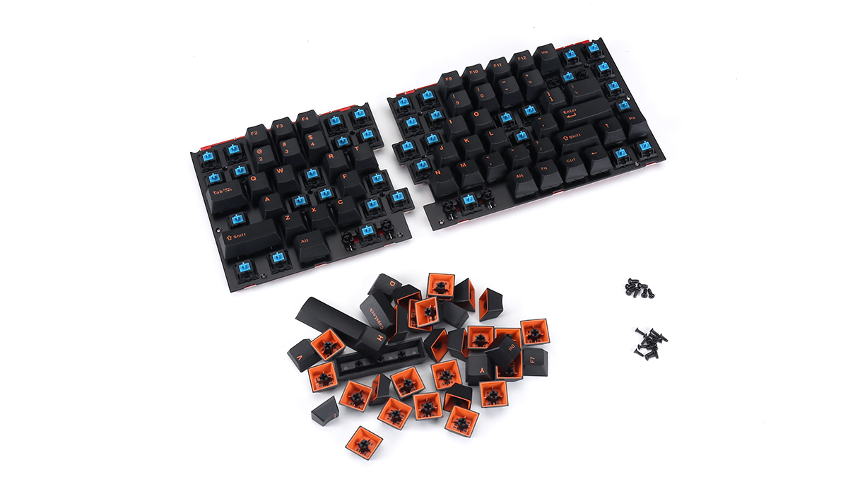 baroccomistel密斯特md770分体式机械键盘拆解简评