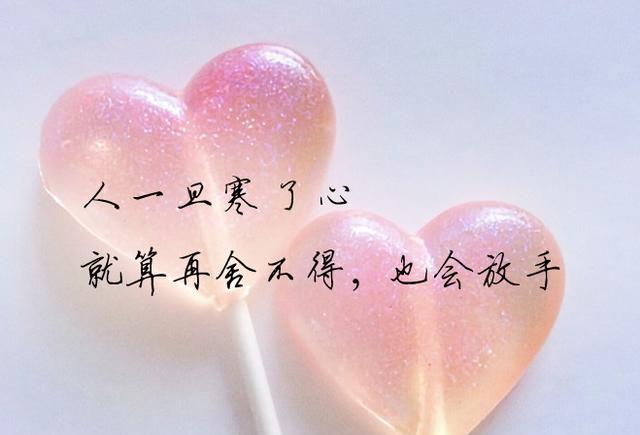 人一旦寒了心就算再舍不得也会放手作者昕月蓝殇