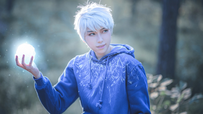 《守护者联盟》杰克冻人cosplay|守护者联盟|折扇|饮冰_新浪新闻