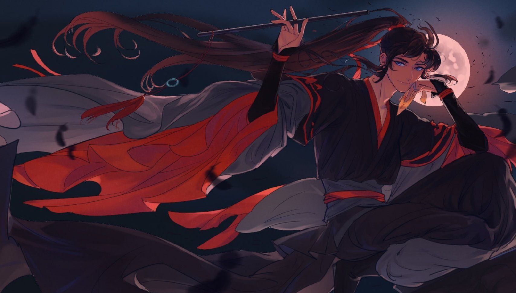 "魔道天官"壁纸美轮美奂,惊鸿一瞥,至此沦陷_高清图集_新浪网