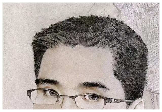 工笔画头发丝逼真得不敢看