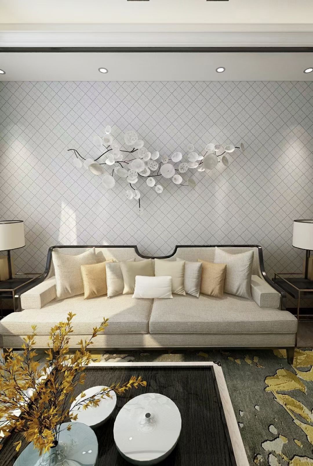 晶宫墙布纳维亚风实用主义下的人与自然大和谐