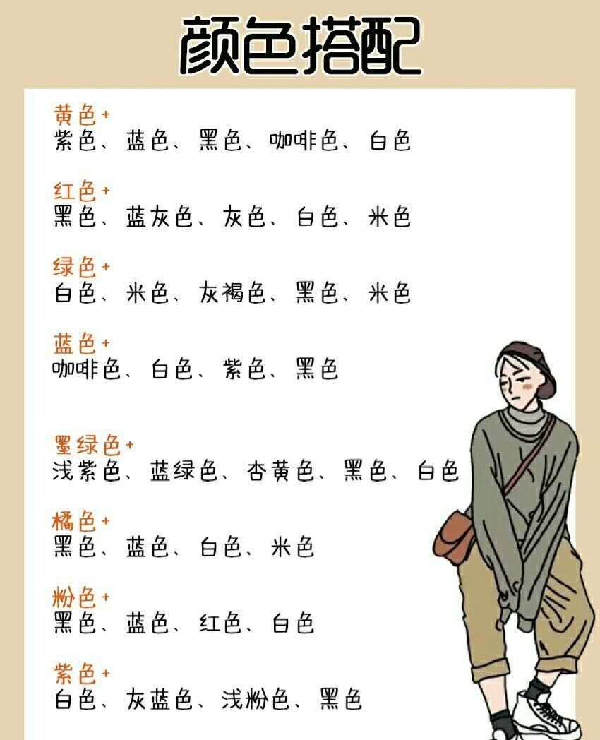 女生必须要知道的服装搭配小技巧