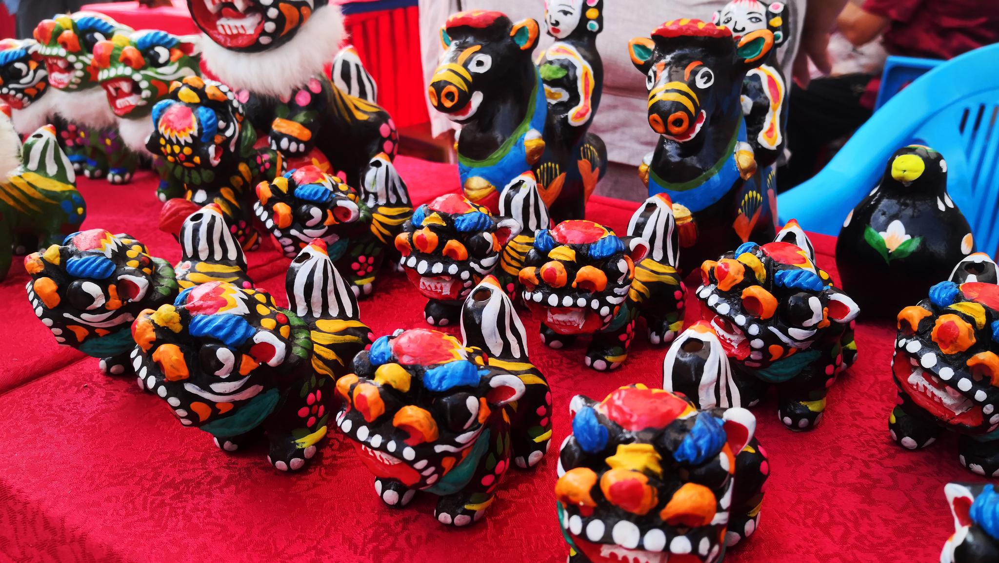 非遗在身边 河南泥咕咕,面塑