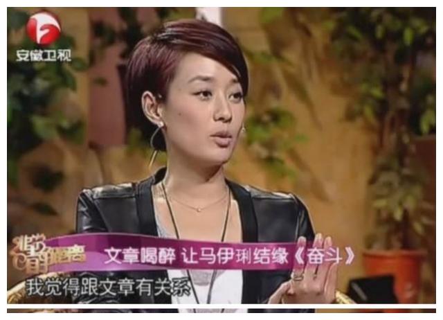 2011年,马伊琍做客《非常静距离》说道:能出演《奋斗》真的要感谢文章