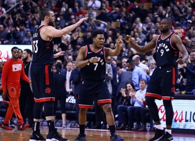 没有伦纳德又何妨?猛龙照样很猛,新三巨头轰69分赢14连胜!