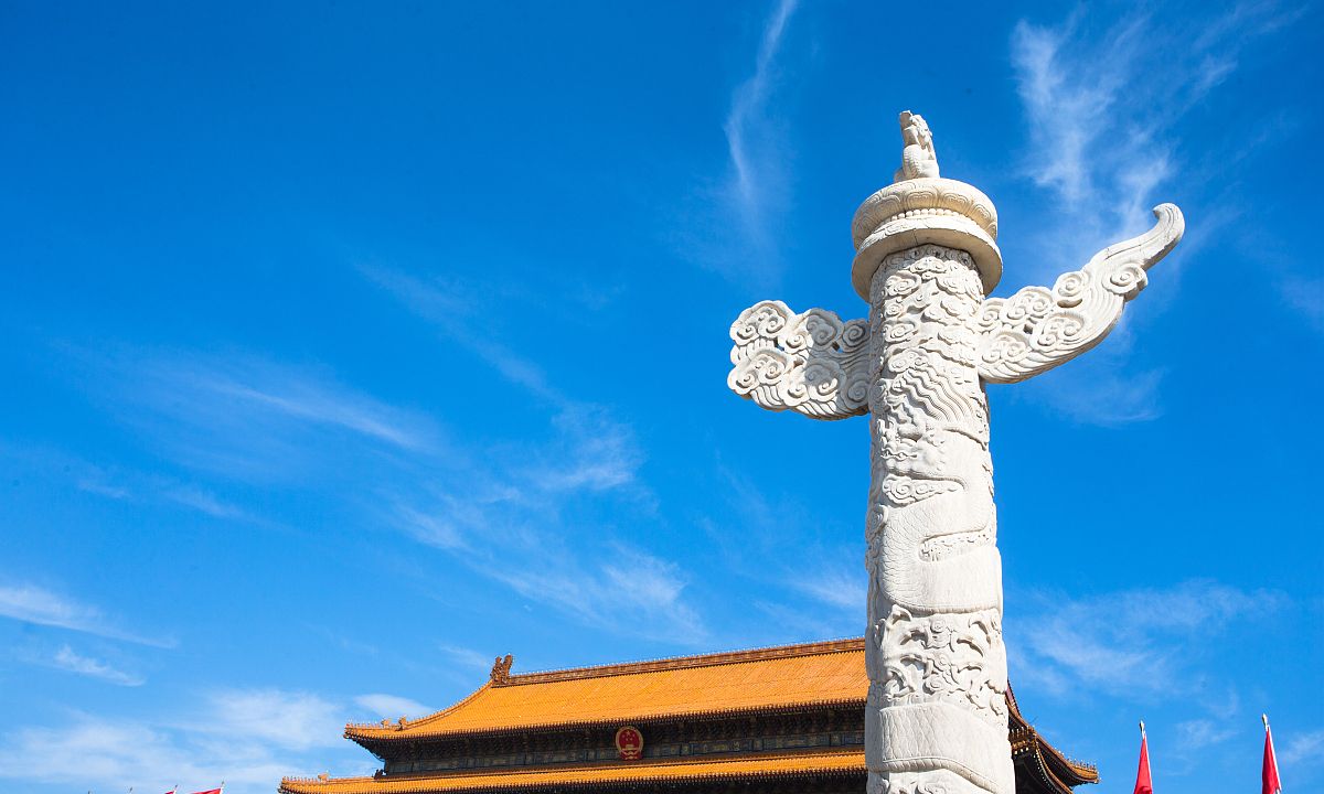 天安门前立的这根柱子，一般人都不知道是什么，有什么作用