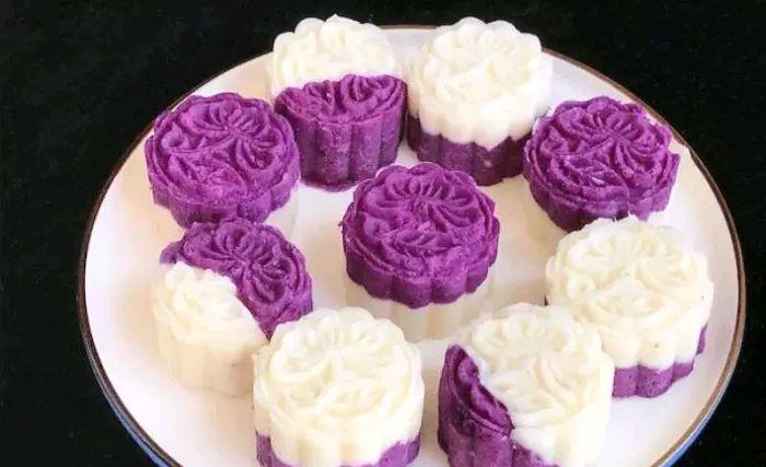 山药紫薯糕蒸着吃不上火,只要8个步骤做,1养颜2助消化3软糯好吃|紫薯|