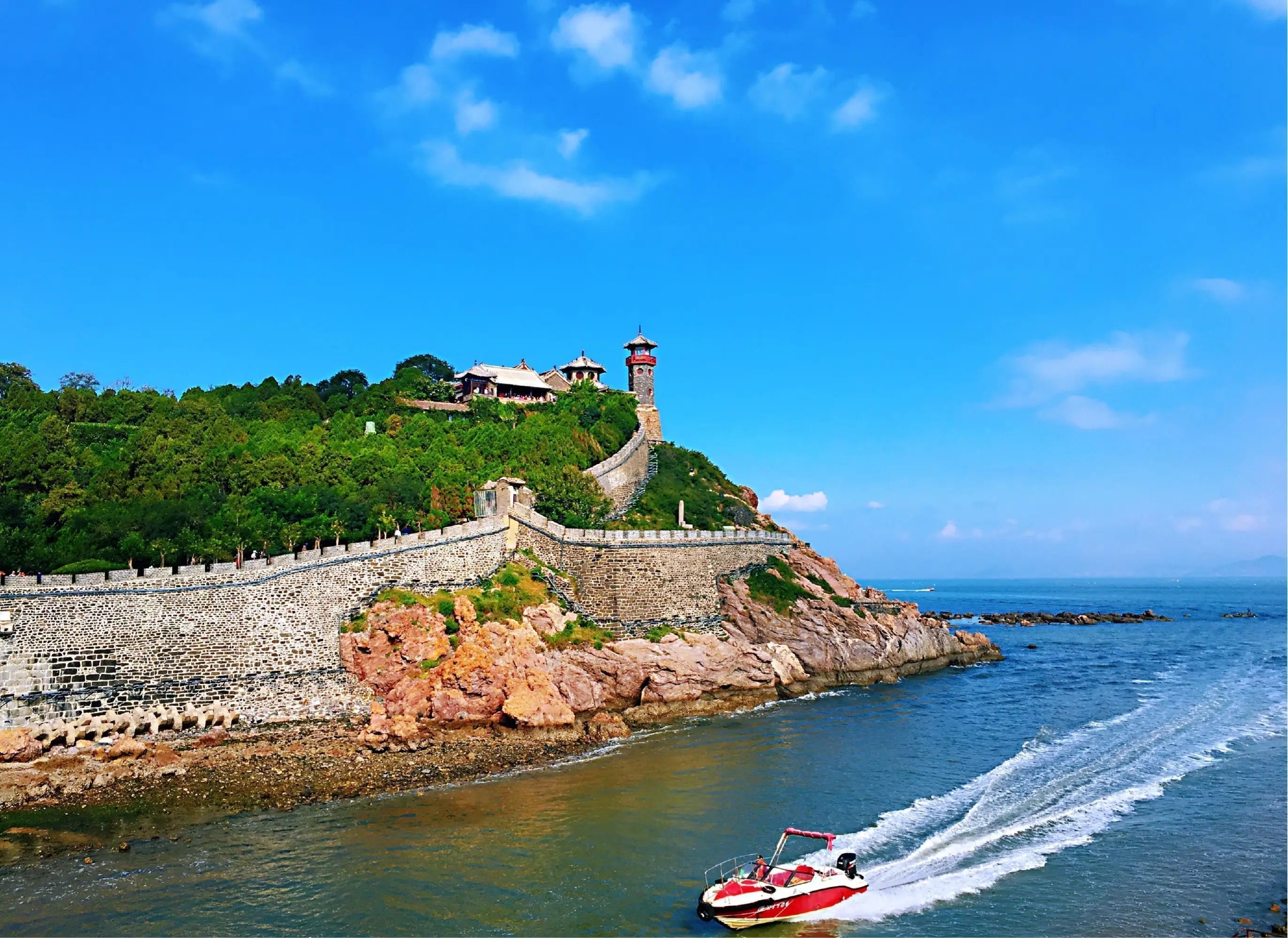烟台夏季热门旅游景点 蓬莱阁旅游攻略 免费语音导游