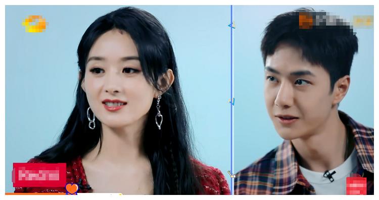 赵丽颖王一博同框录综艺两人相差10岁但站一起却cp感十足