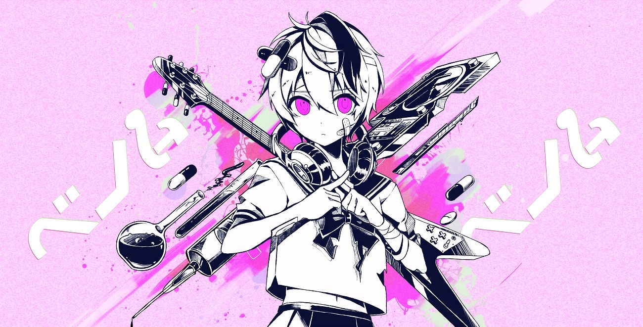 精选日本虚拟动漫人物vflower美少女的高清无水印电脑和手机壁纸_高清