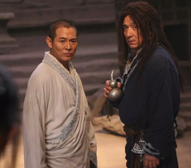 成龙李连杰仅此一次合作,看到两人的"互动",导演都表示无奈了_高清