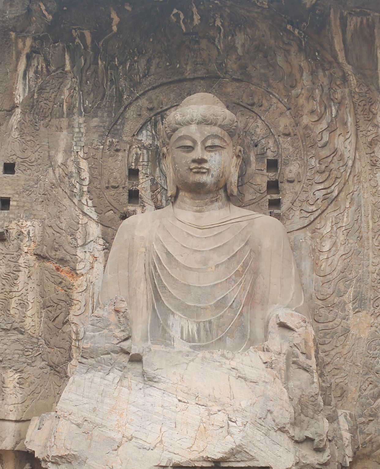 龙门石窟,卢舍那大佛_高清图集_新浪网