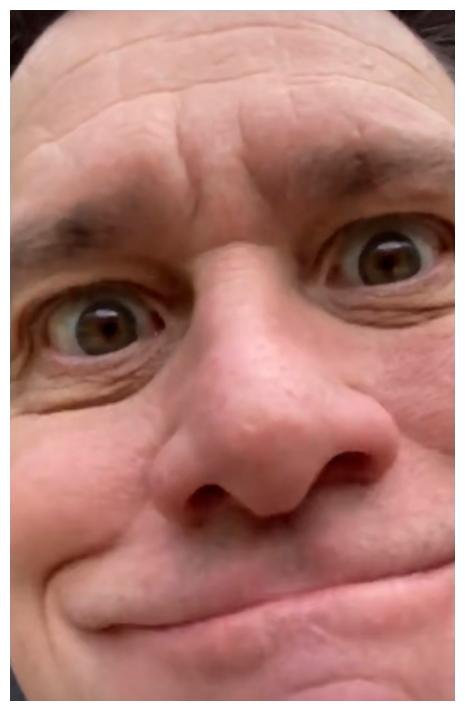 60岁金凯瑞晒自拍头发白了脸上都是皱纹网友表情越发夸张