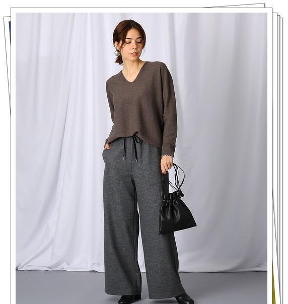 简单大气精美优雅阔腿裤的15例秋冬搭配示范