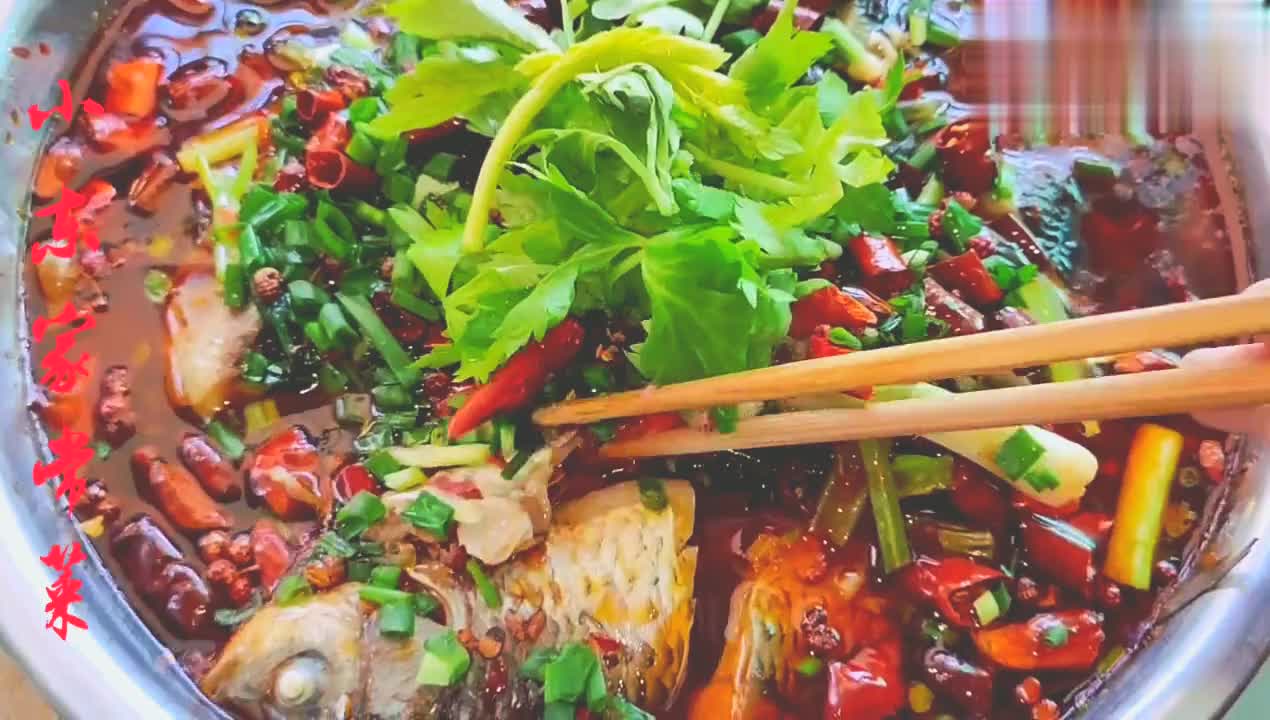 鲫鱼怎么做好吃一定要试试"水煮鲫鱼",麻辣鲜香,一次吃过瘾