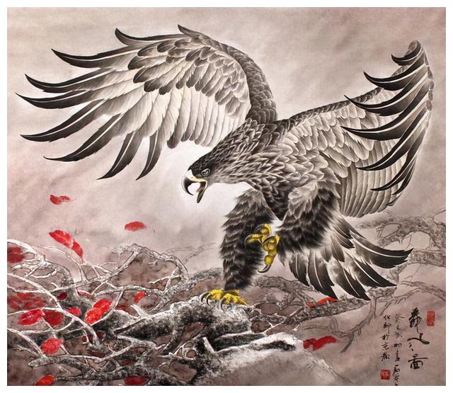 大鹏展翅恨天低