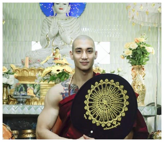 缅甸和尚成网红一张照片便走红网络其实还是位富二代