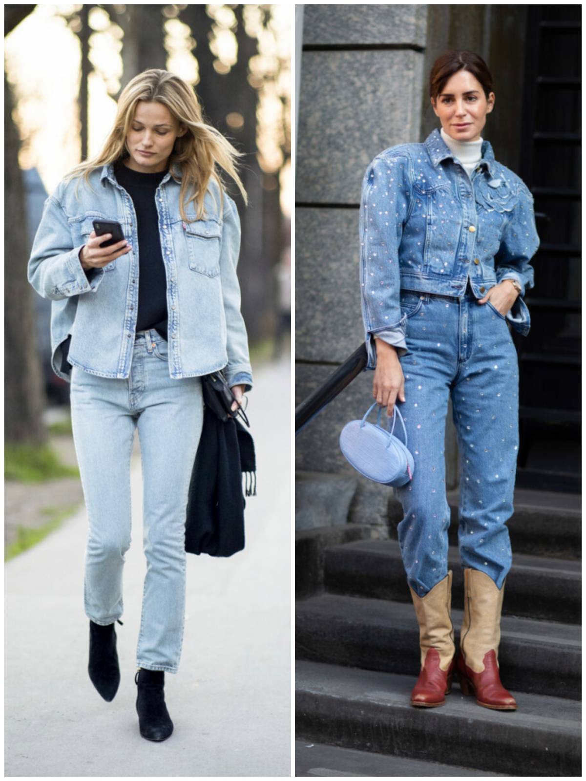 想要时髦还得穿牛仔,牛仔衣牛仔裤都能穿,这几种穿搭了解一下__财经