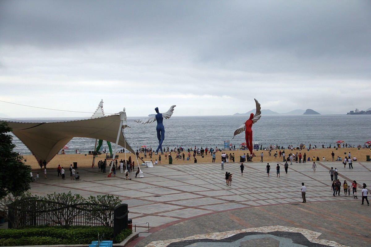 广东旅游景点推荐大梅沙海滨公园旅游攻略低音号免费语音导游