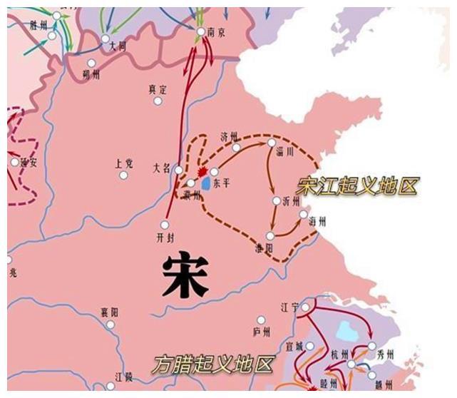 方腊只有八大将,为何能杀尽半数梁山好汉?