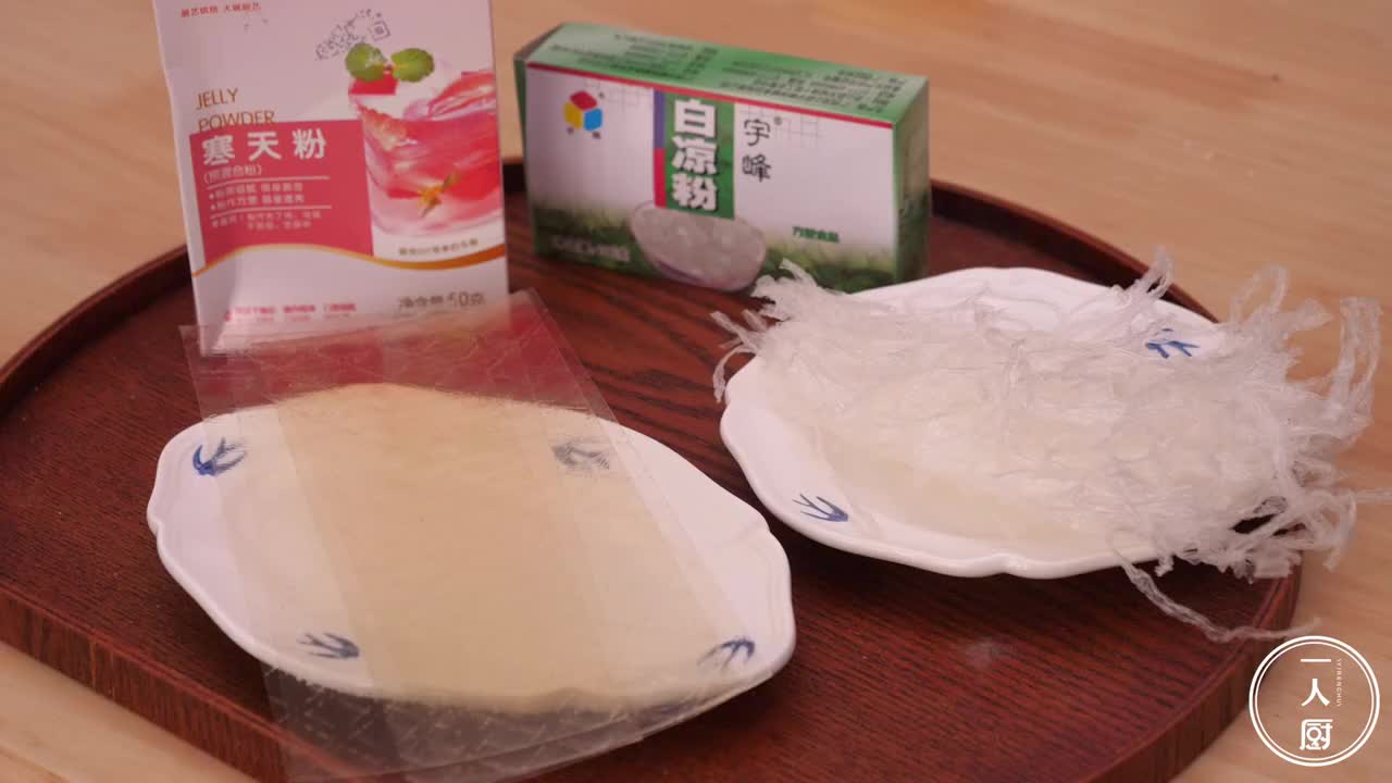 吉利丁,白凉粉,琼脂,寒天粉区别和用法,很多人不清楚,涨知识