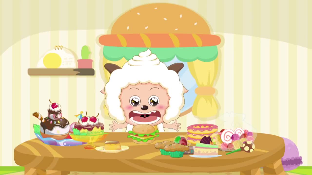 喜羊羊:小羊想骗红太狼平底锅,举办旧锅换新锅活动,这下热闹了