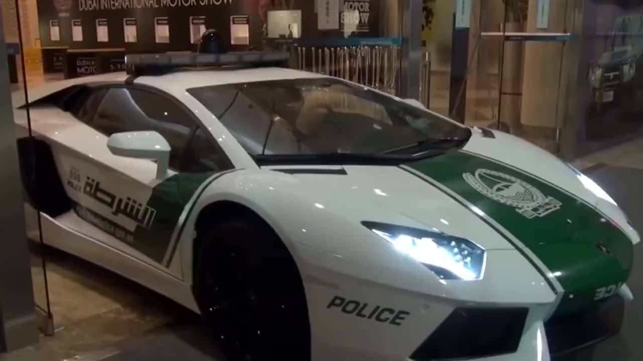 兰博基尼当警车,是哪个国家敢这么豪横?