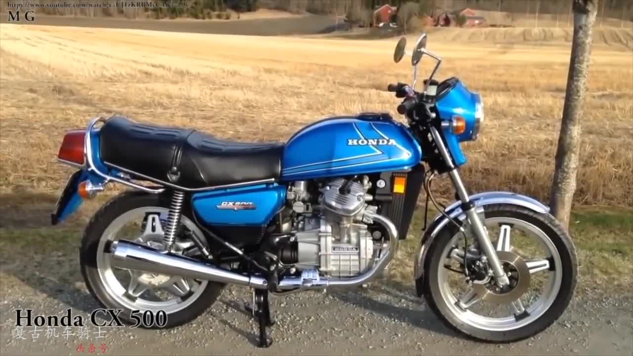 有一种情怀叫做本田v缸!本田cx500!