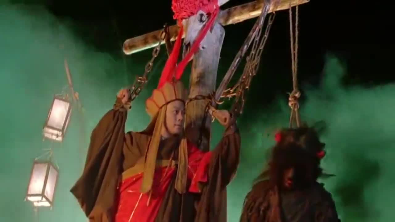 大话西游之大圣娶亲牛魔王妹妹的移形换影大法,把自己变成了狗