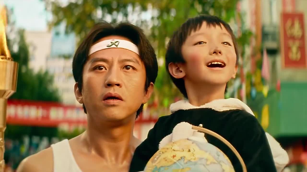 励志国产电影,邓超完美诠释父爱,人生就是射箭,而梦想就像箭靶