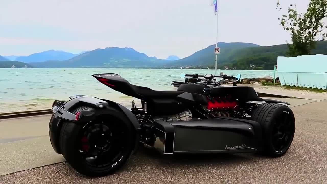 玛莎拉蒂三轮车见过吗还是v8引擎,没有c照在国内也能开!