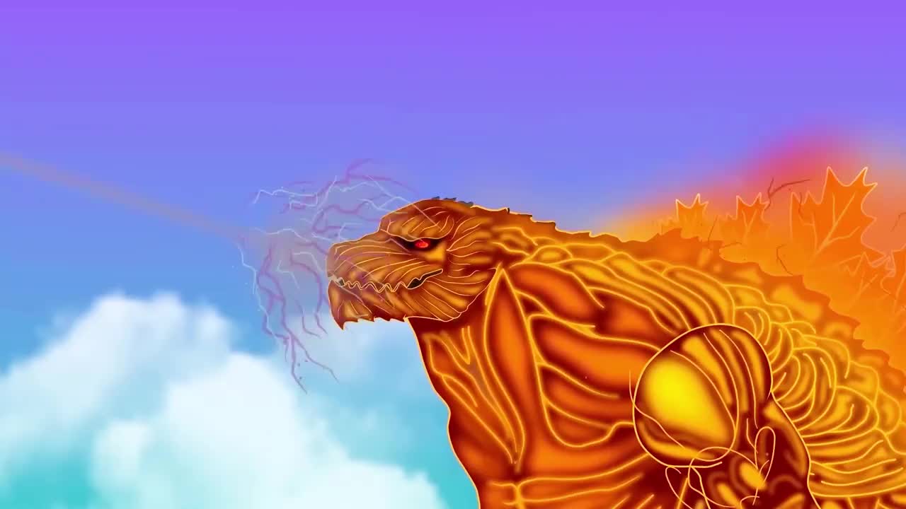 所有哥斯拉变成红莲形态会怎样,他们的能量一个比一个更强