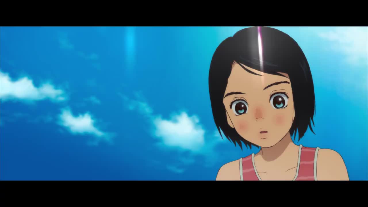 海兽之子琉花心里害怕但还是跳了下去