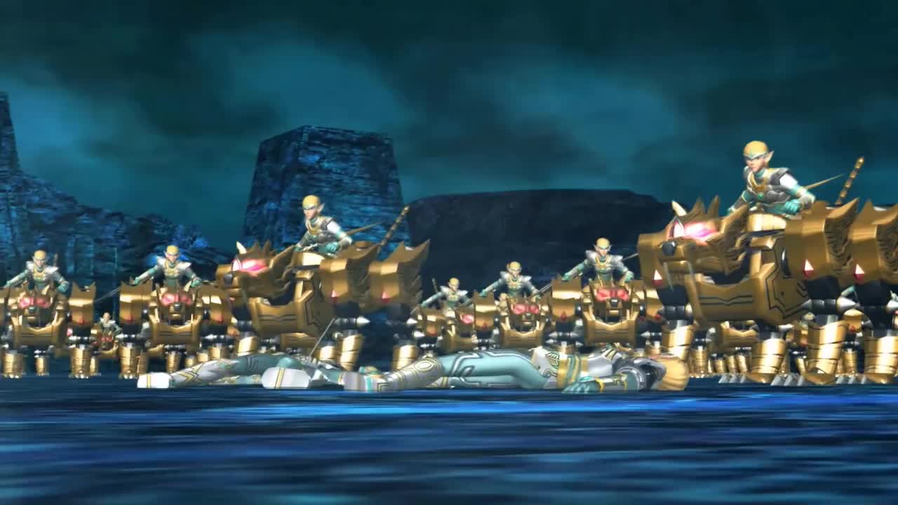 超兽武装龙戬殿下召唤龙战闪驰万军从中救冥王脱围