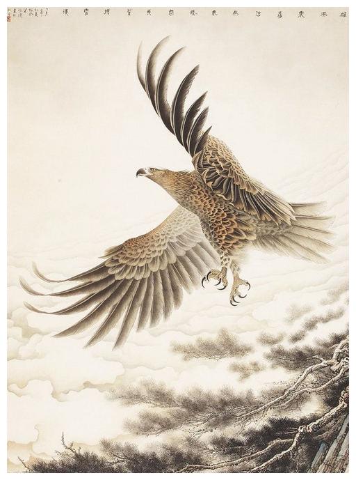 大鹏展翅恨天低