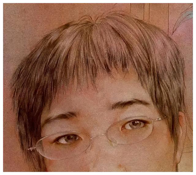 工笔画头发丝逼真得不敢看