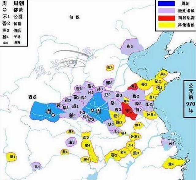 西周分封了八个一等公爵诸侯,为何都没有成为春秋大国?