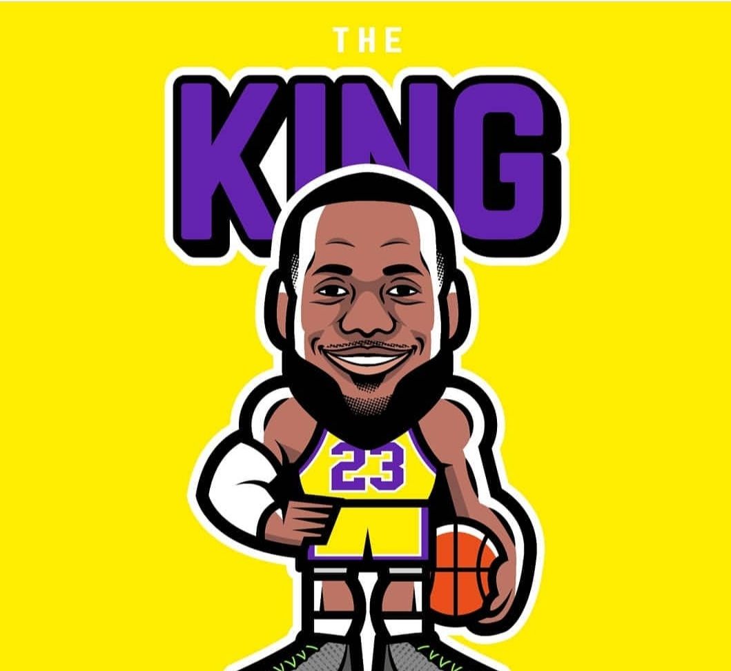 nba球星卡通壁纸,每个pose都很销魂