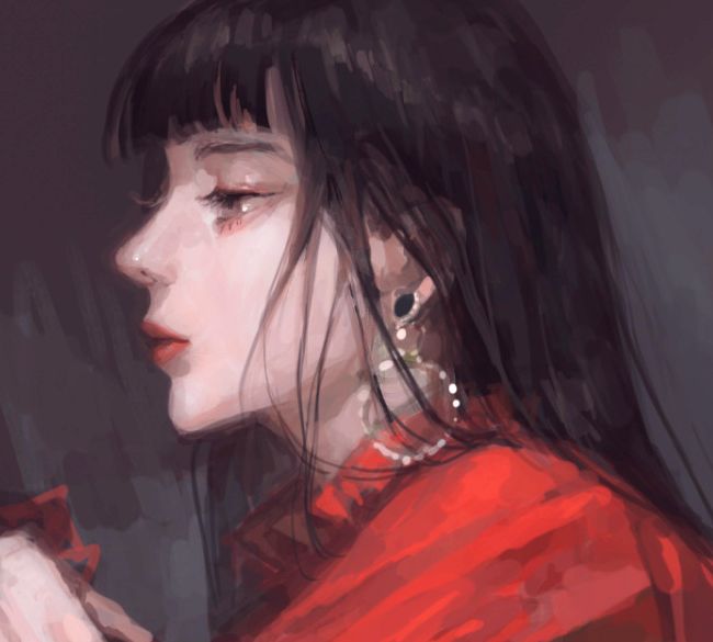 手绘头像插画,色彩亮丽,非常nice,提高审美逼格!