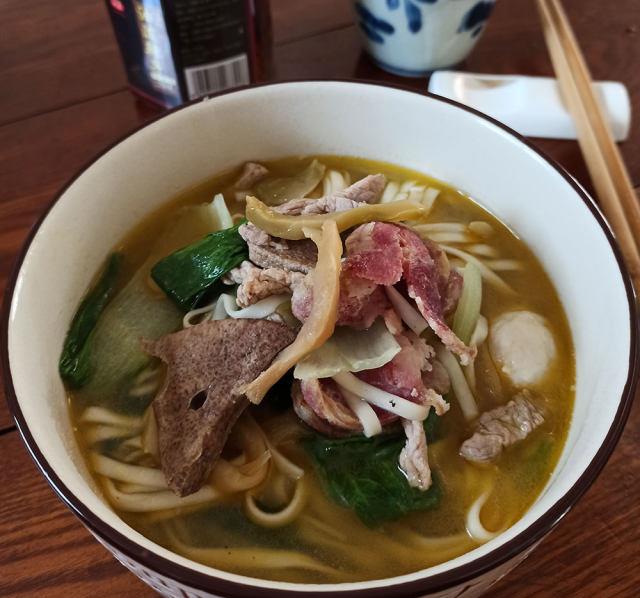 江南三鲜小煮面,料多味美,鲜掉眉毛