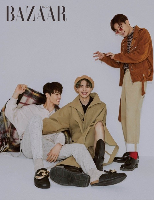 韩国男团cix芭莎写真曝光帅气魅力足