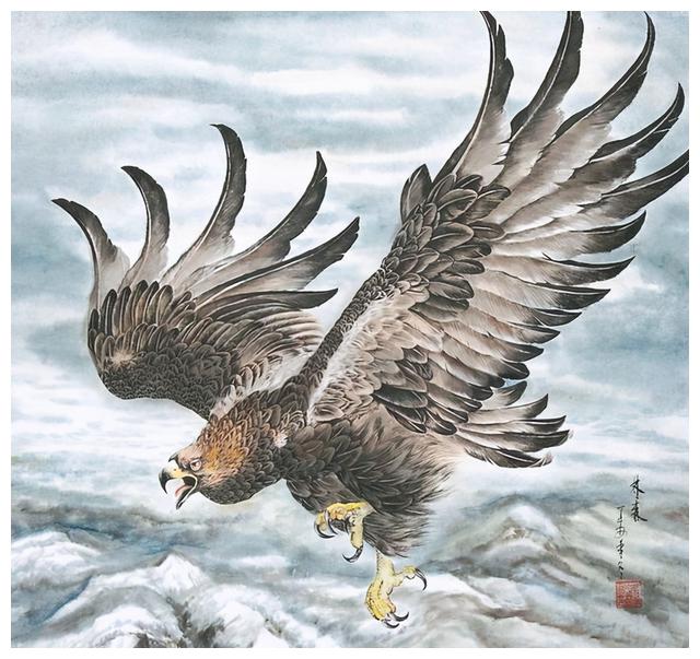 大鹏展翅恨天低