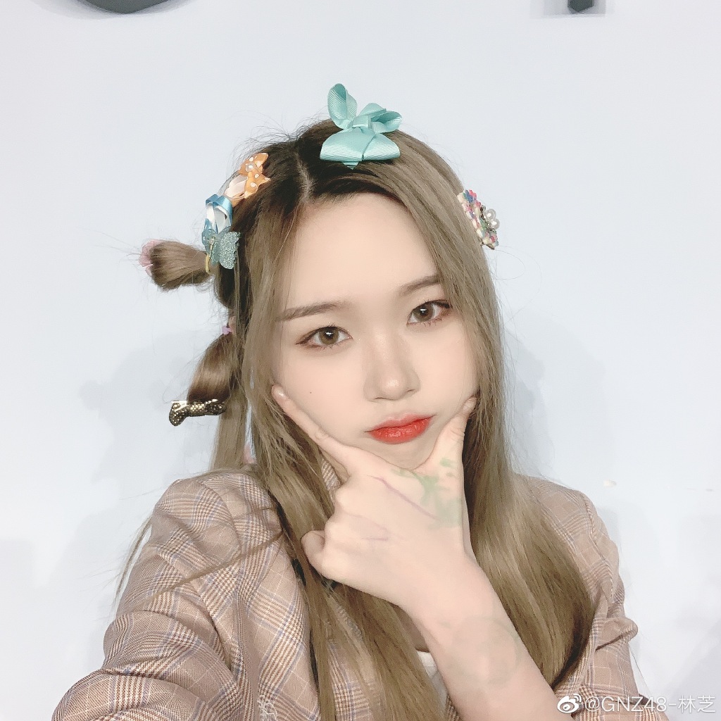 偶像美少女gnz48-林芝迷人可爱美照欣赏_高清图集_新浪网