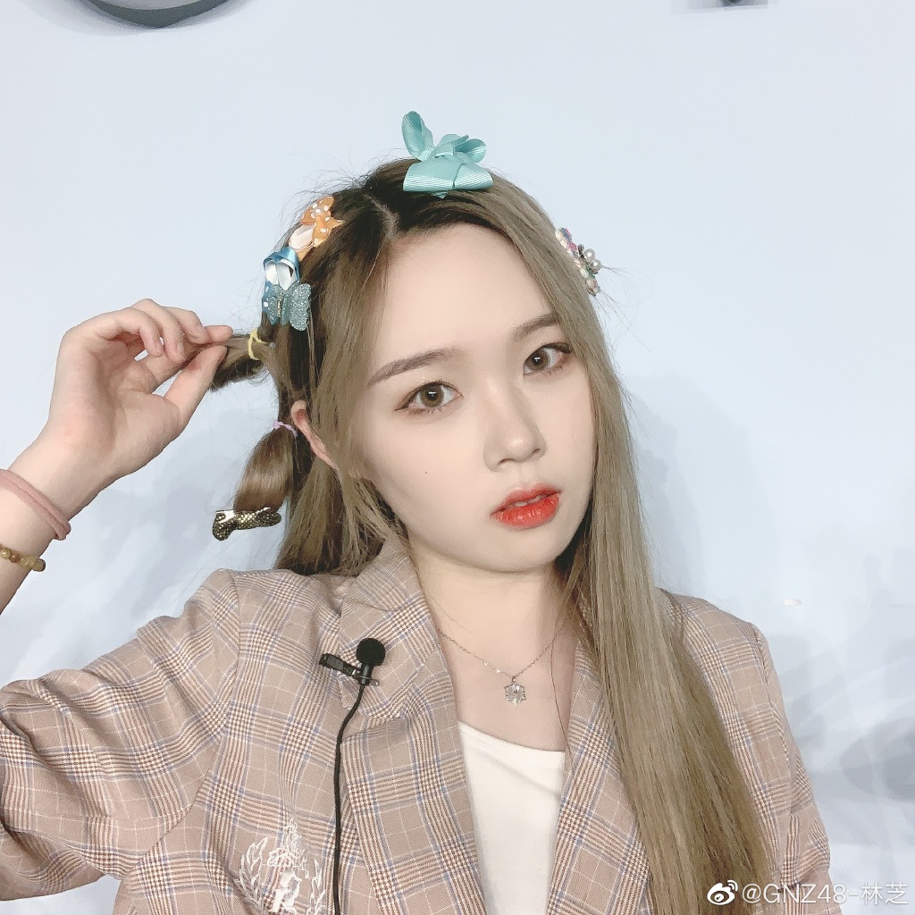 偶像美少女gnz48-林芝迷人可爱美照欣赏_高清图集_新浪网