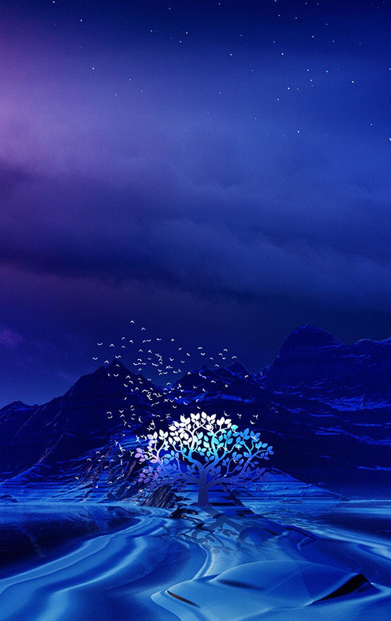 唯美"意境"插画手机壁纸