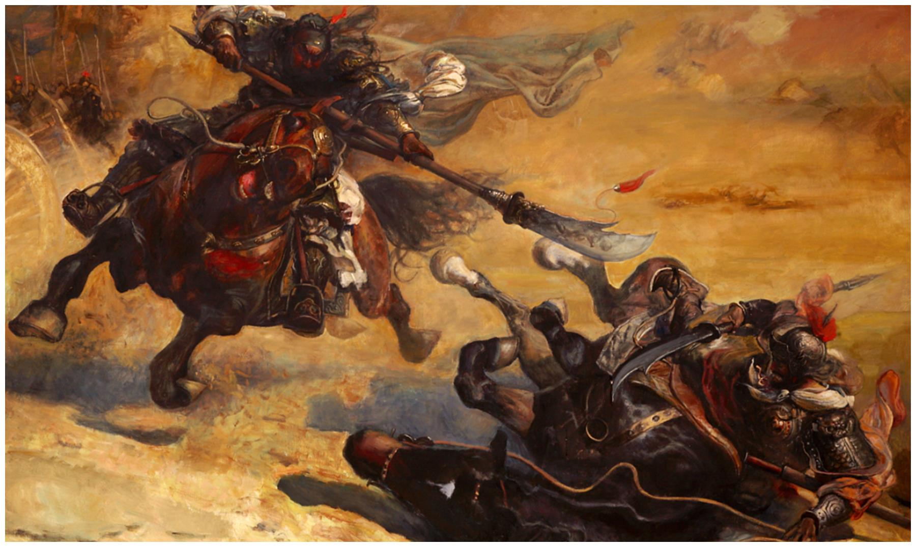 赵云和文丑大战60回合不分胜负,为什么关羽三刀就解决文丑?