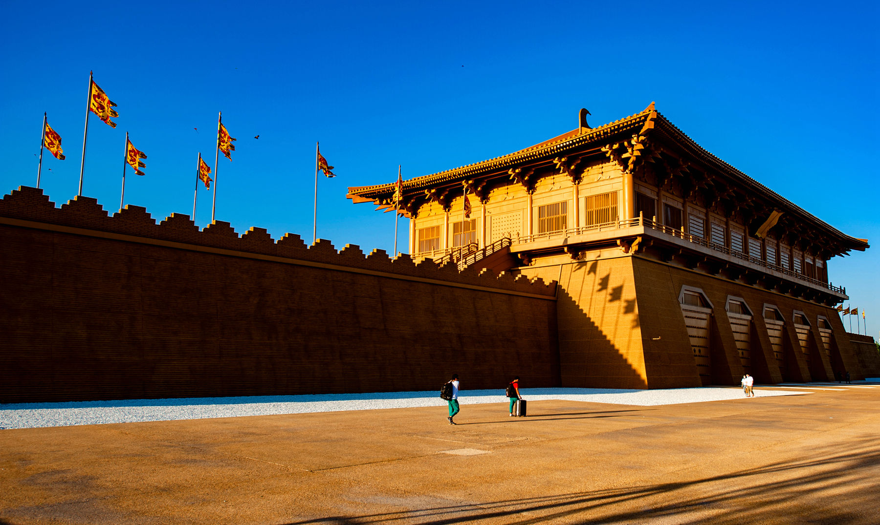 西安大明宫遗址公园最喜欢丹凤门