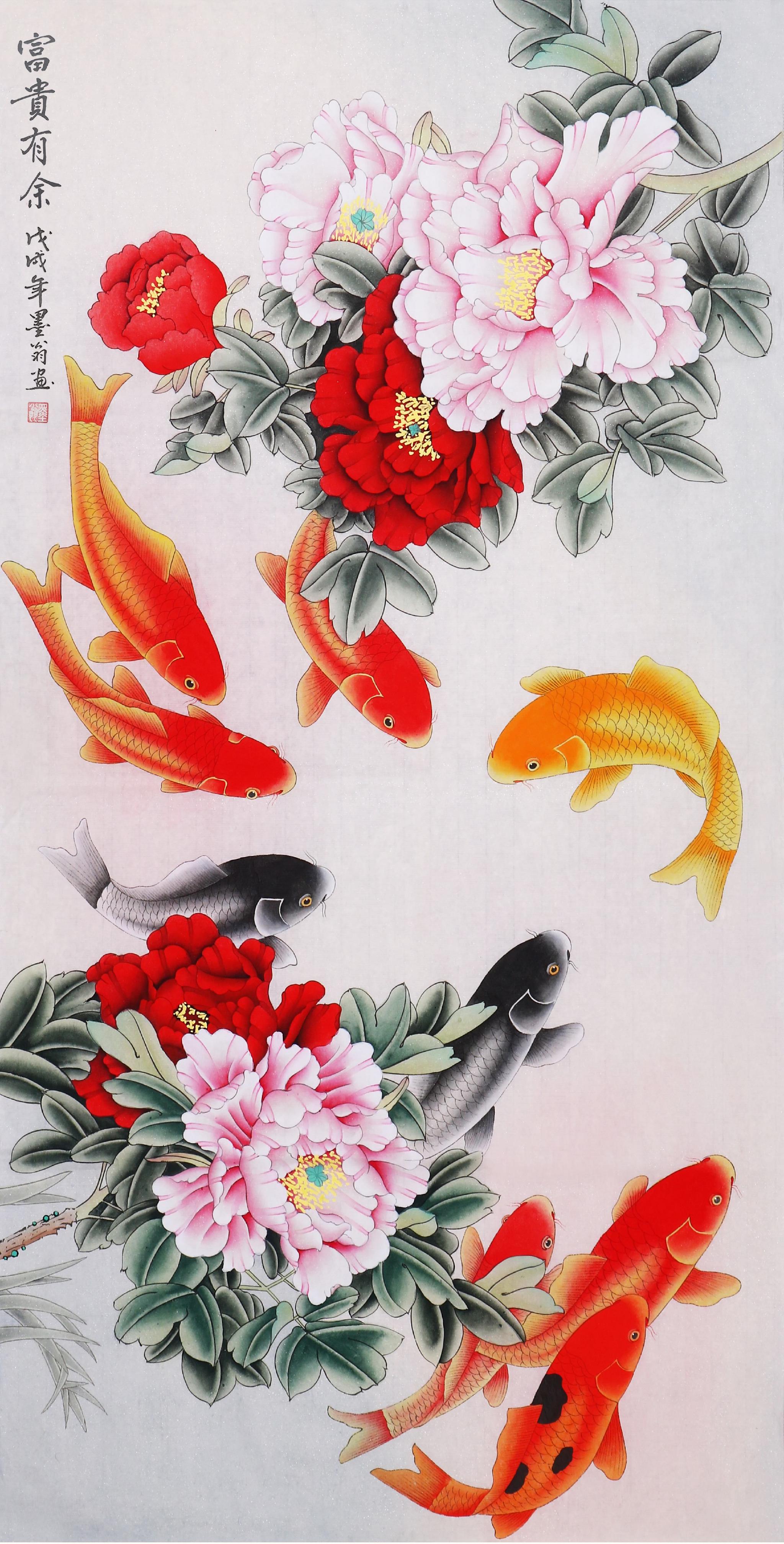 催旺财富 |  十大玄关风水挂画,一进门就"旺"到你!