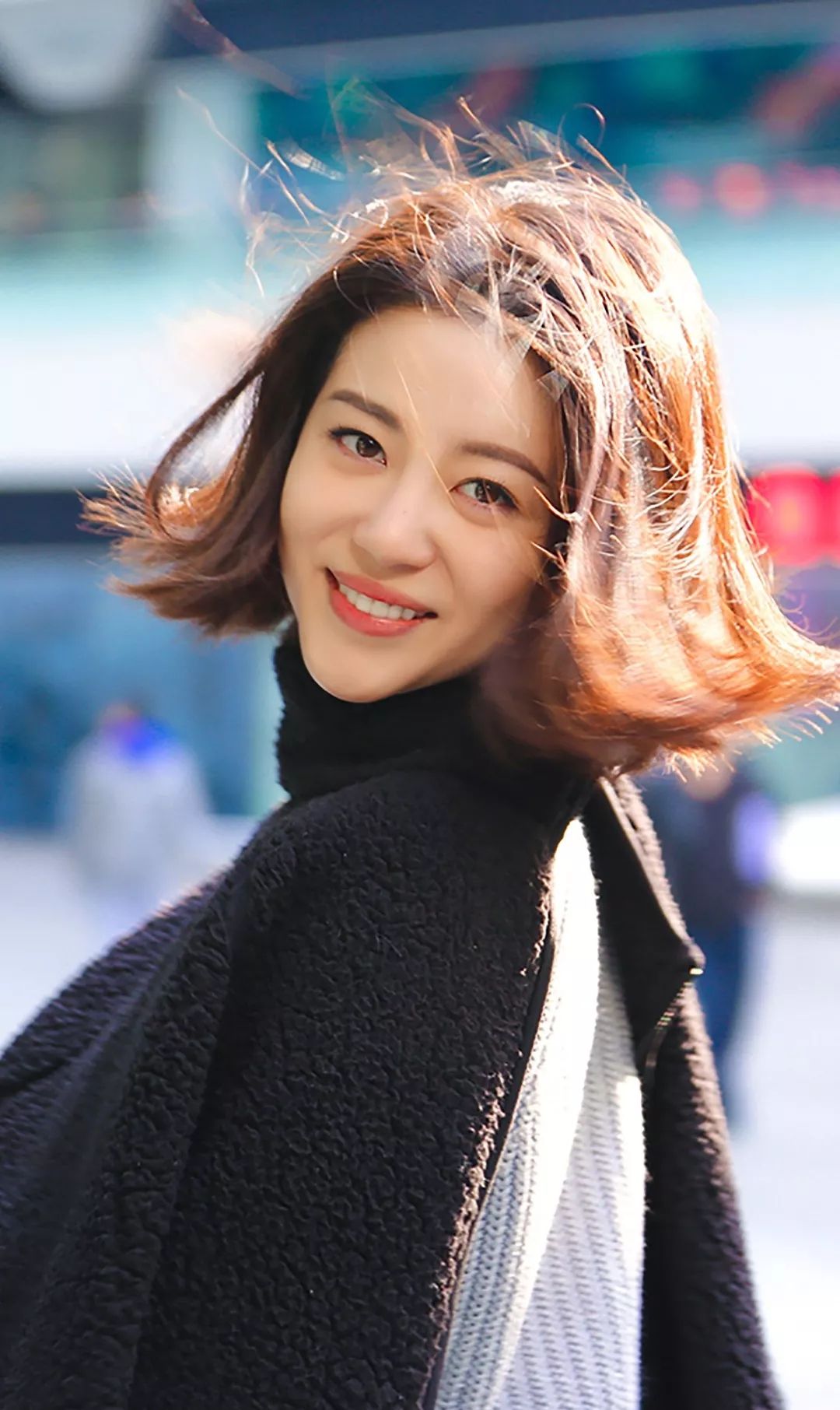 李溪芮,短发小仙女,清纯靓丽,可爱迷人